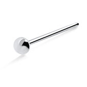 Circular Silver Straight Nose Stud NSKA-350